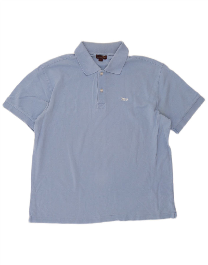 Tricou polo Marlboro Classics pentru bărbați, albastru mic