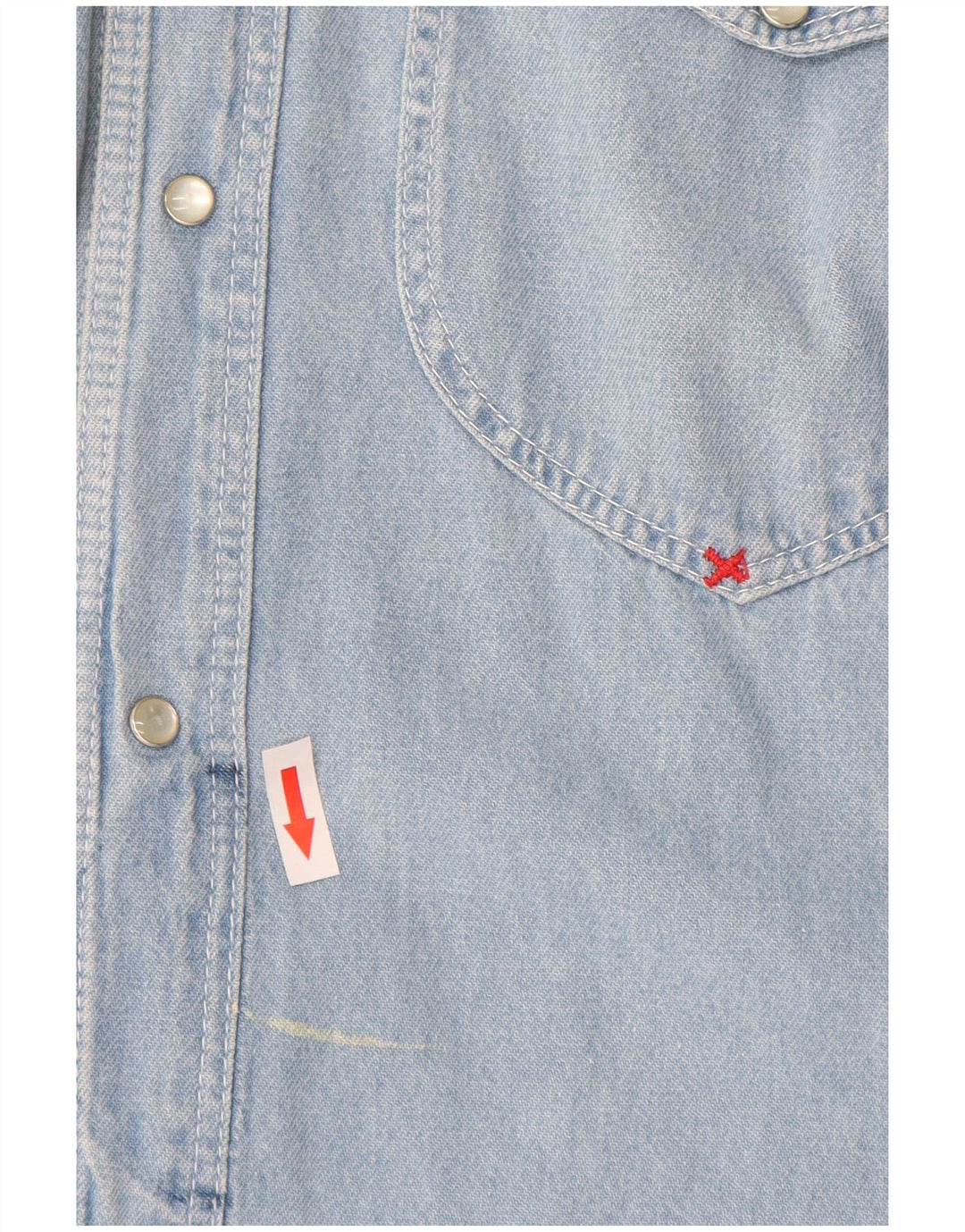 Cămașă de blugi pentru bărbați BENETTON XL Albastru