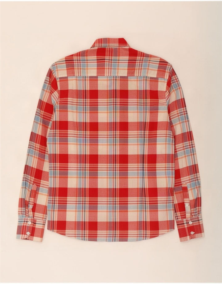 Jack & Jones Cămașă pentru bărbați XL, bumbac cu carouri roșii