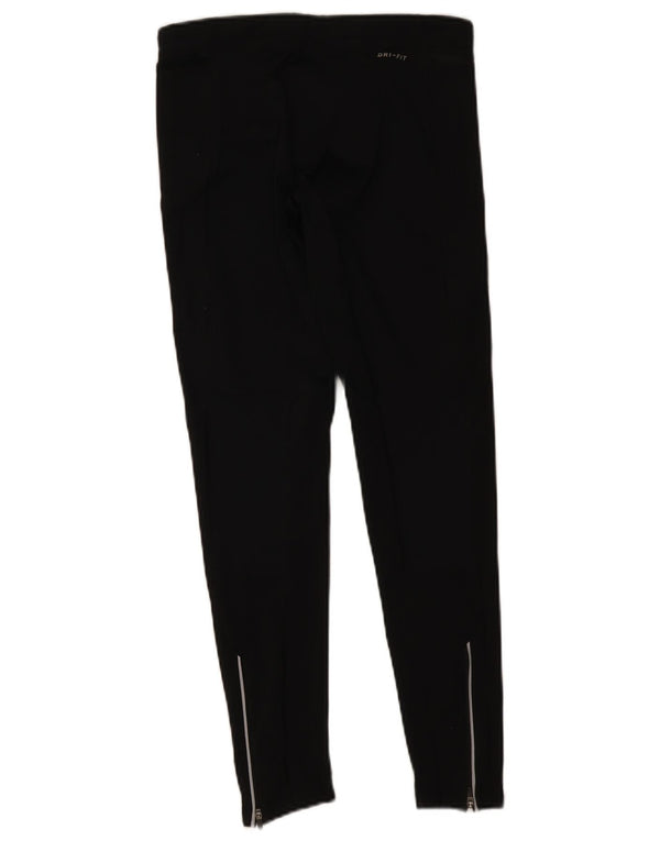 Leggings Nike Dri Fit pentru femei UK 12 Poliester mediu negru