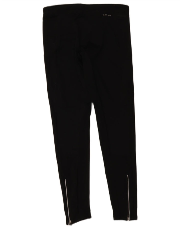 Leggings Nike Dri Fit pentru femei UK 12 Poliester mediu negru