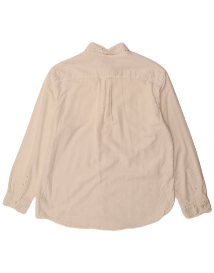 Cămașă clasică Oxford pentru bărbați Chaps XL, bumbac alb