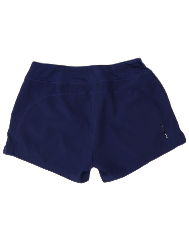 Pantaloni scurti sport Diadora pentru femei UK 14 Medium Bleumarin Poliester