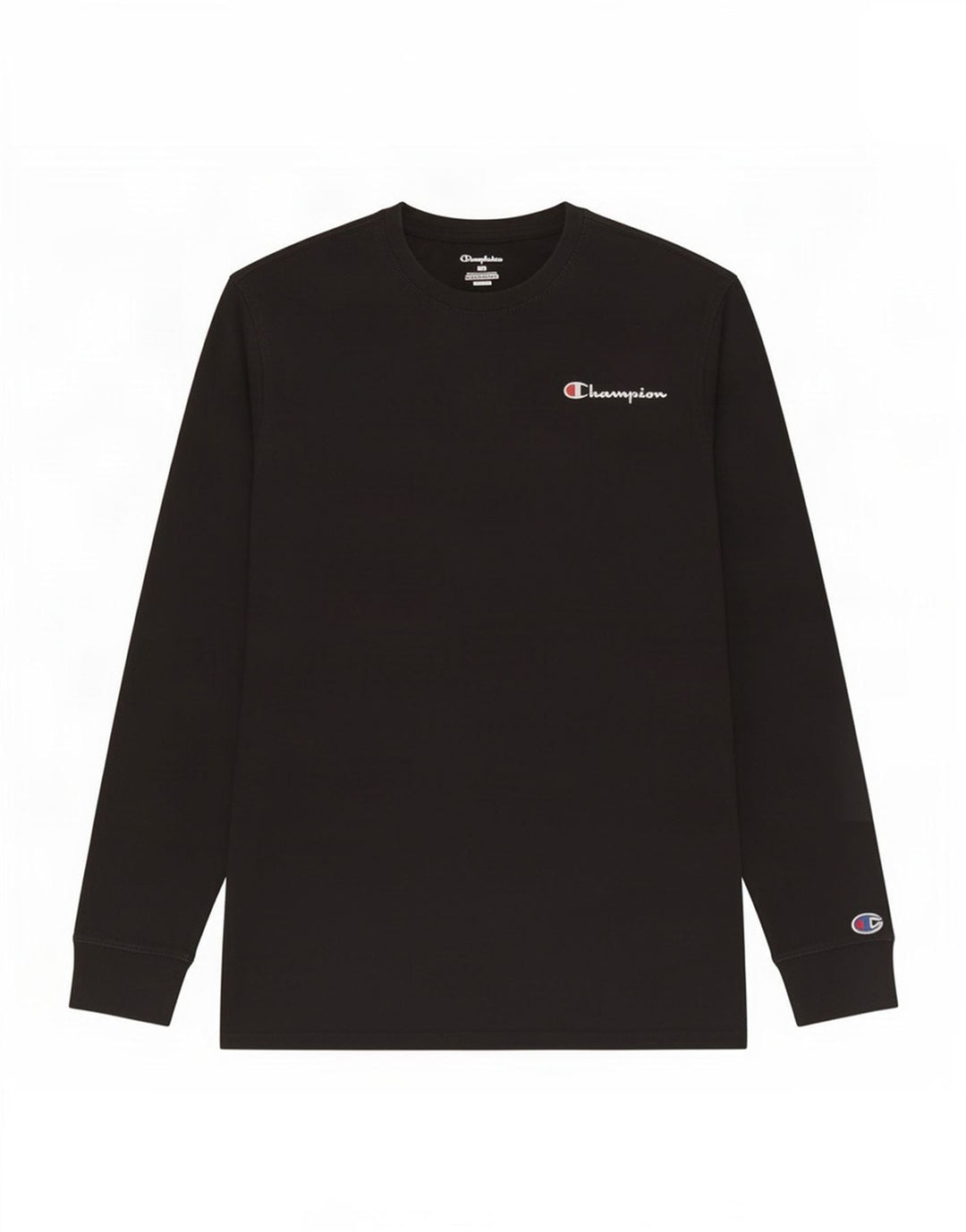 Top pentru femei Champion cu mânecă lungă UK 14 Medium Black Bumbac