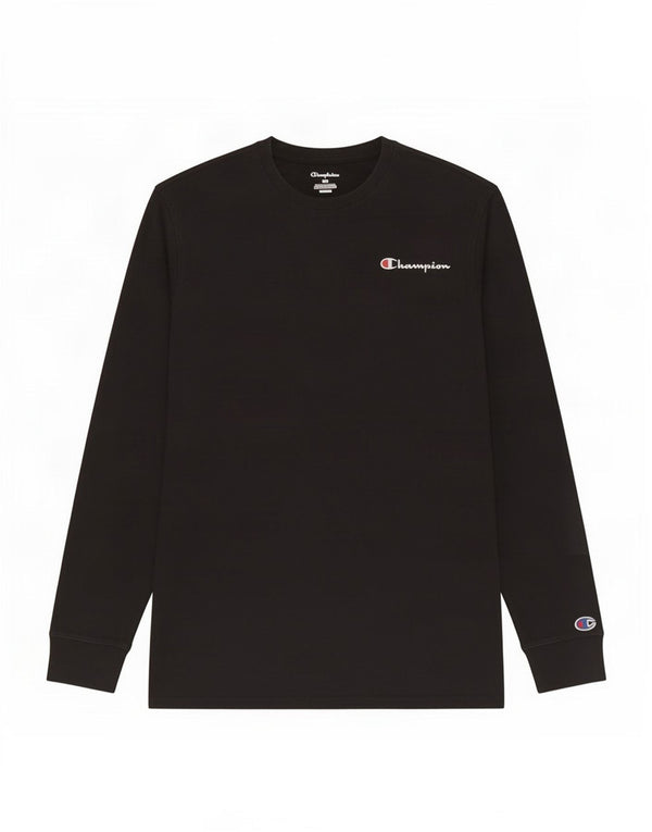 Top pentru femei Champion cu mânecă lungă UK 14 Medium Black Bumbac