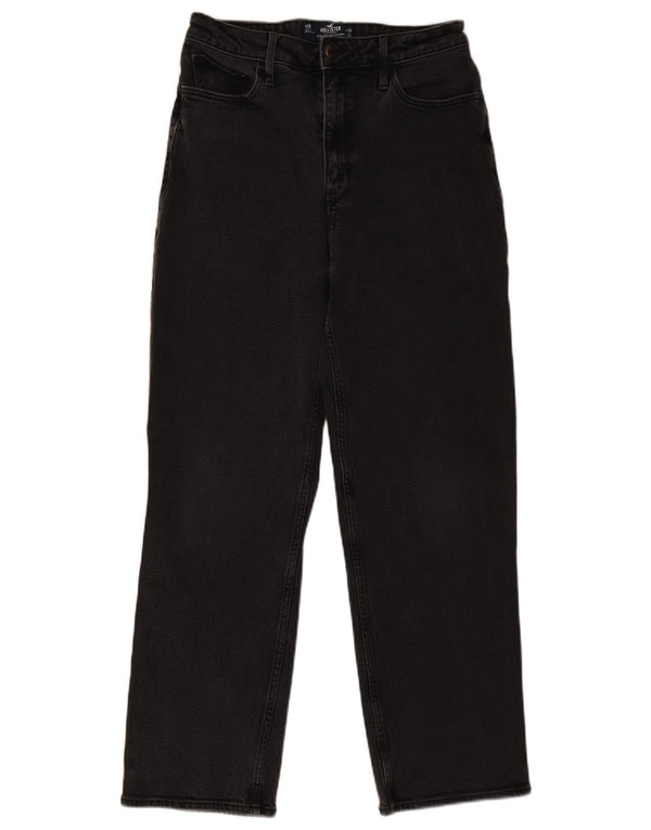 Blugi Hollister Dad Straight pentru femei US 11 Large W30 L31 Gri