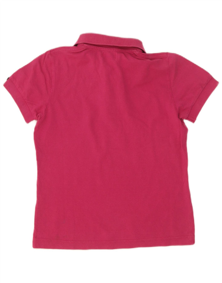 Tricou polo Kappa pentru femei UK 10 Small Pink