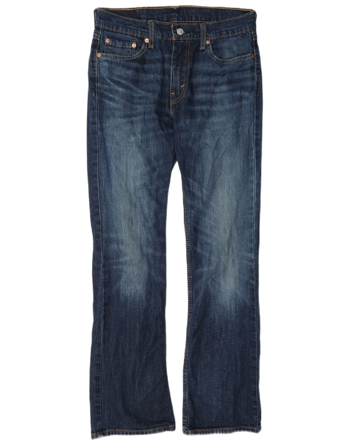 Blugi pentru bărbați Levi's 527 Bootcut W30 L32 Bumbac albastru