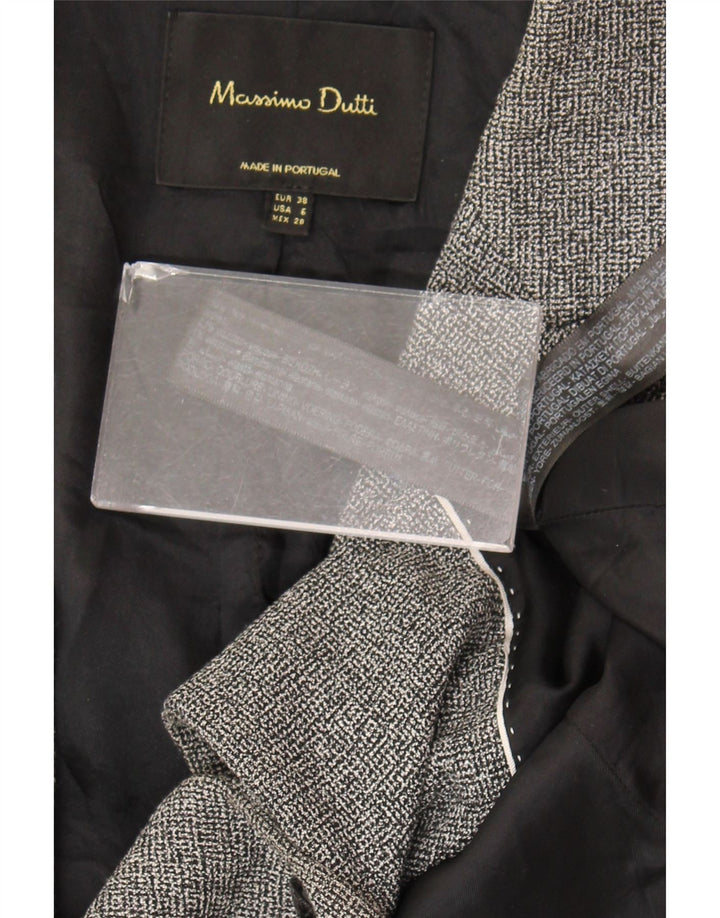 Vestă Massimo Dutti Femei EU 38 Lână Gri Mic