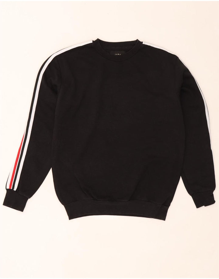 Pulover pentru bărbați Zara Mic Negru