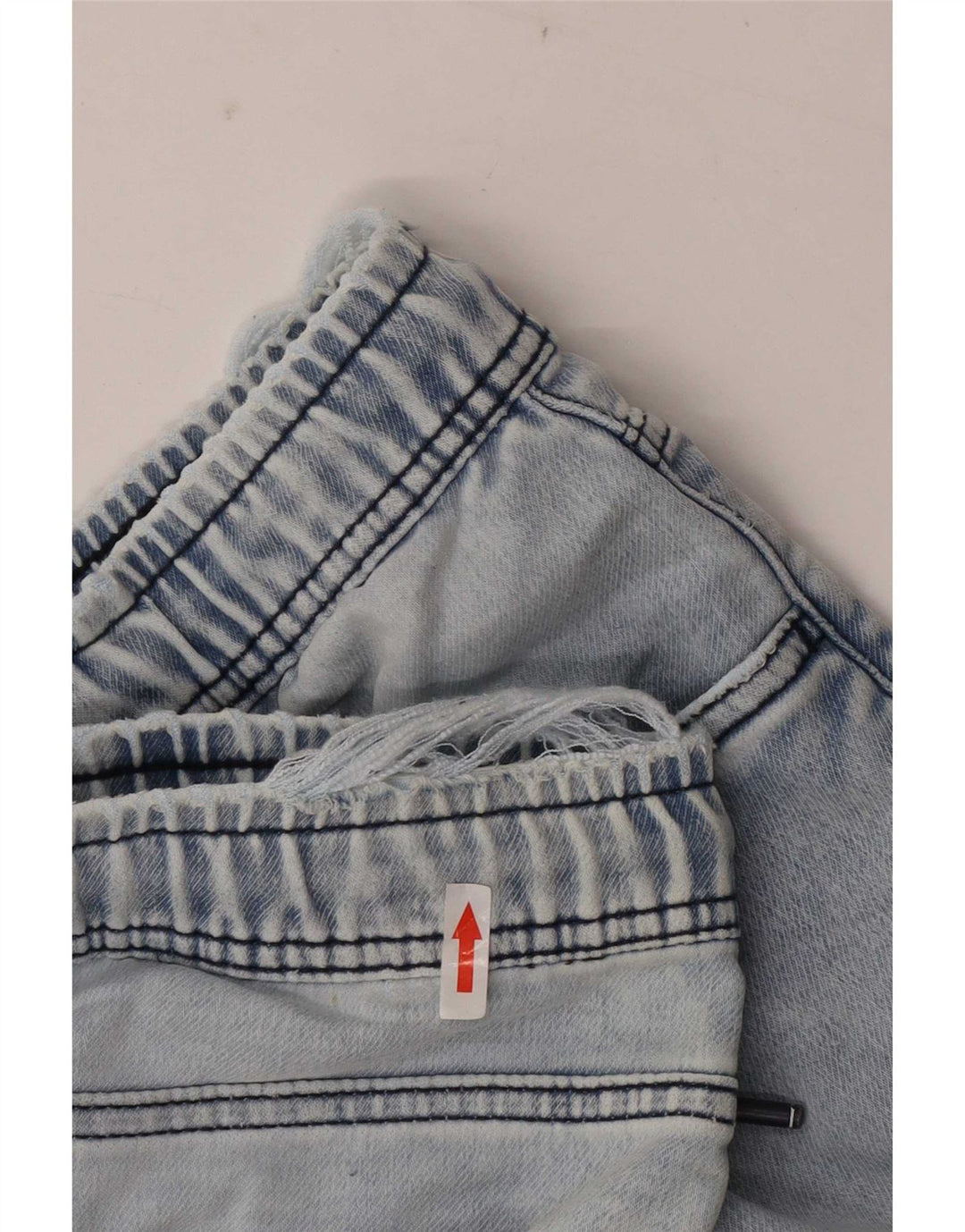 Pantaloni scurți din blugi pentru femei Zara, mari W32, albastru