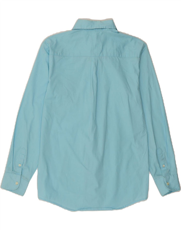 CHAPS Boys Shirt 15-16 Years Blue Cotton Vintage Chaps and Second-Hand Chaps from Messina Hembry 