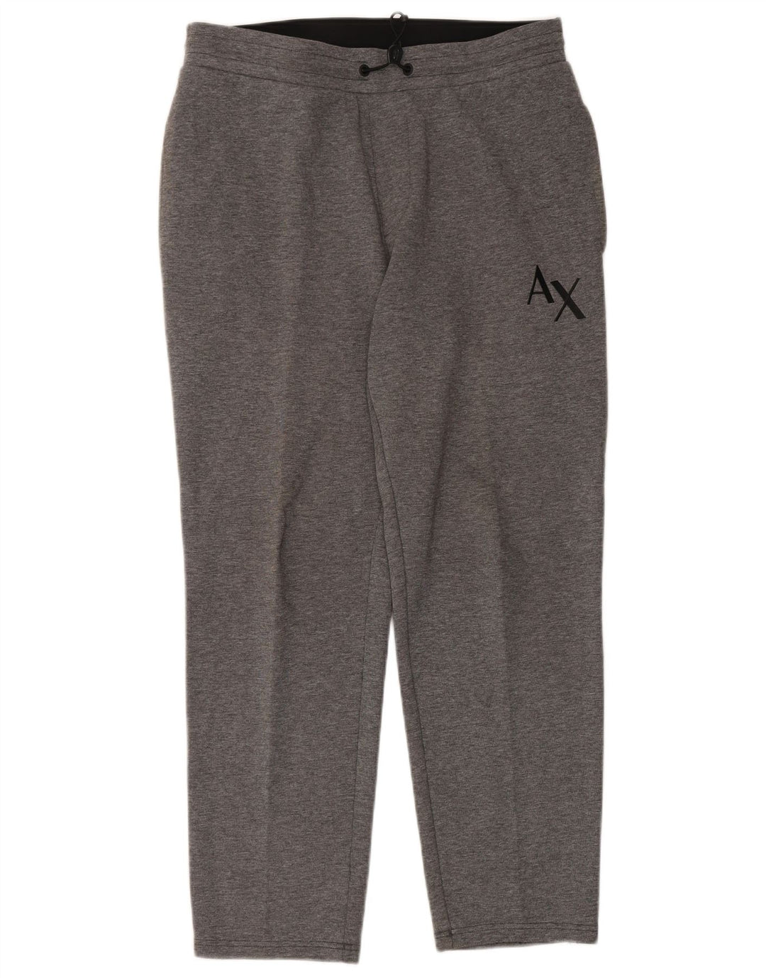 Pantaloni de trening pentru bărbați Armani Exchange, bumbac gri mediu
