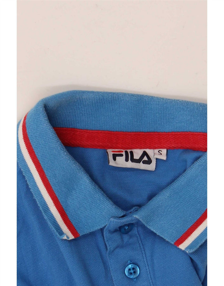 Tricou polo Fila pentru bărbați, cu dungi albastre mici