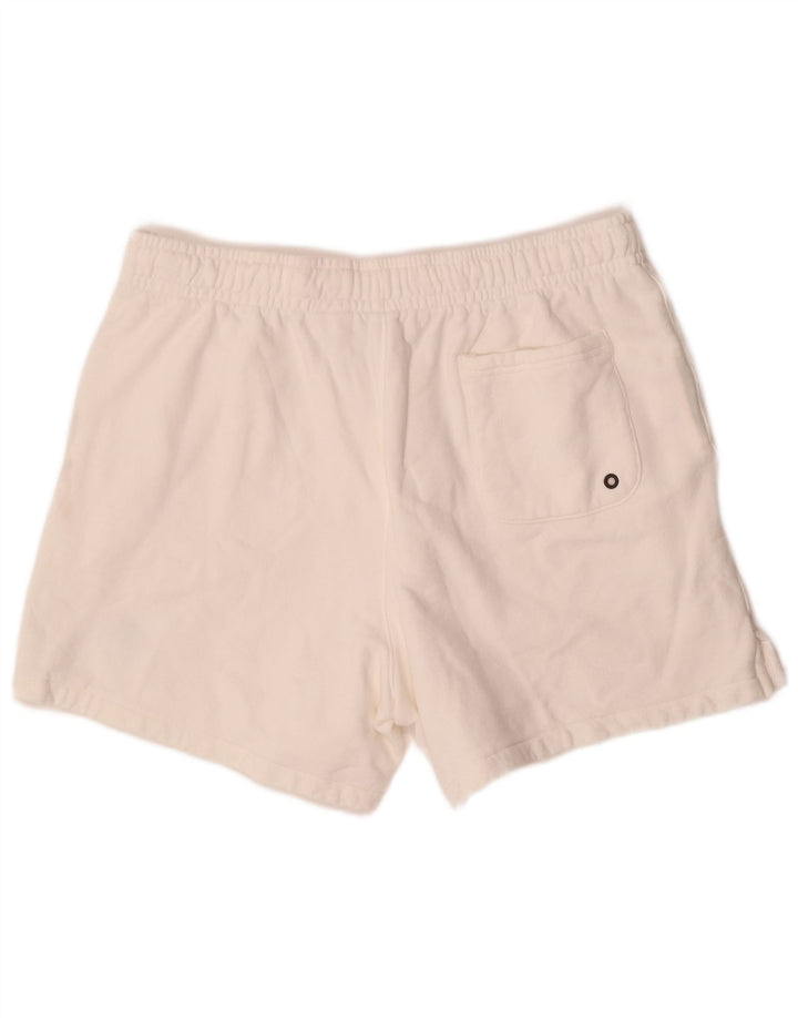 Pantaloni scurți sport pentru bărbați NIKE XL, bumbac alb