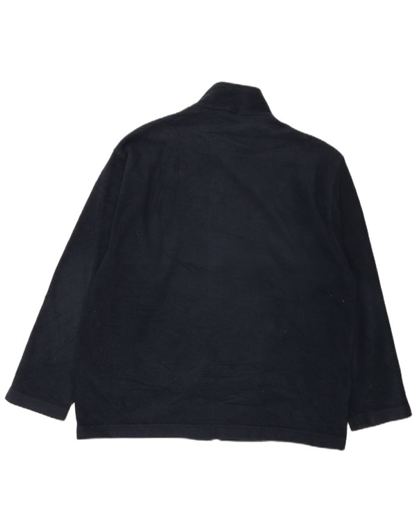 Jachetă fleece pentru bărbați Marks & Spencer UK 44 XL bleumarin poliester