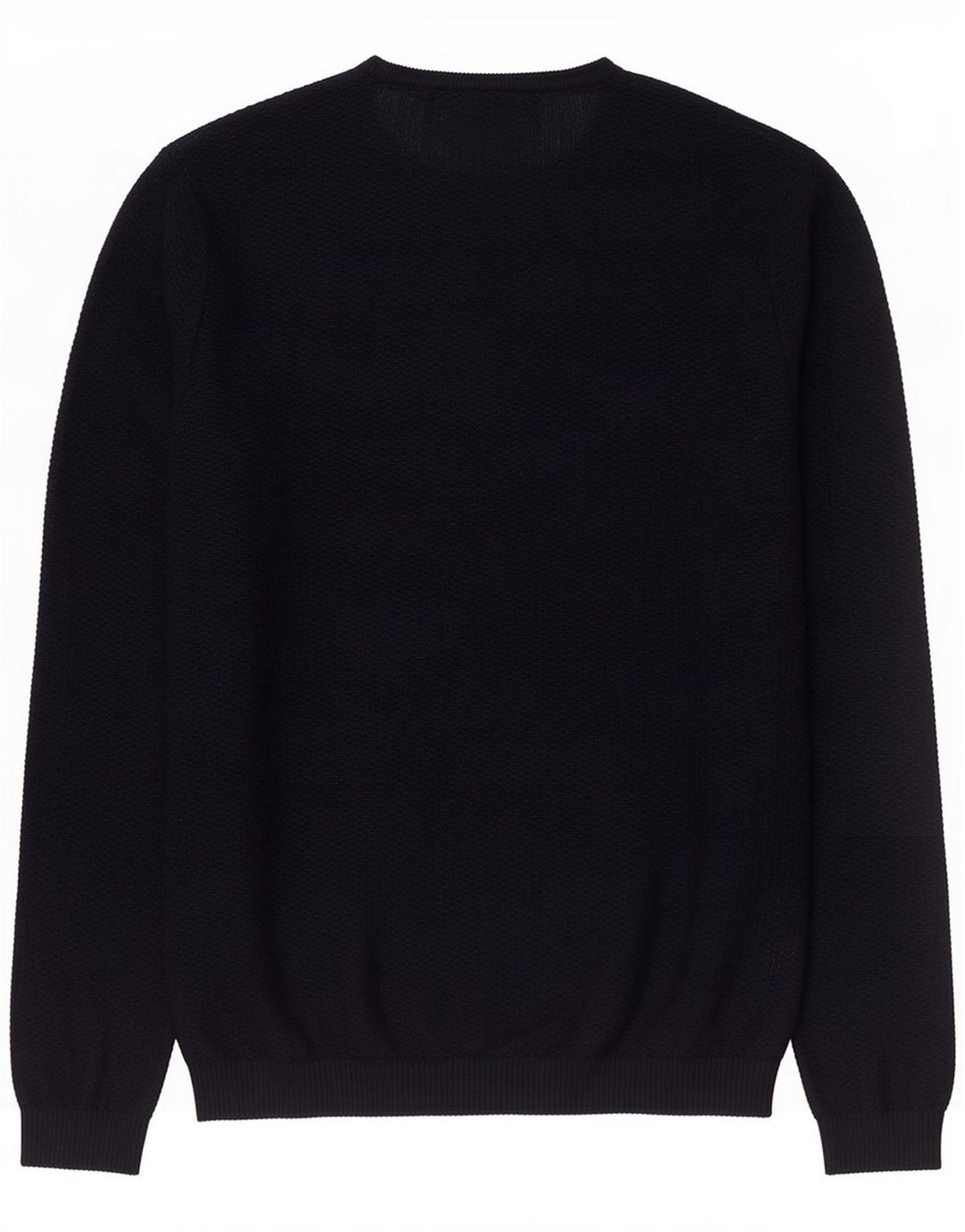 Zara Pulover pentru bărbați cu gât roșu, mic, negru, acrilic