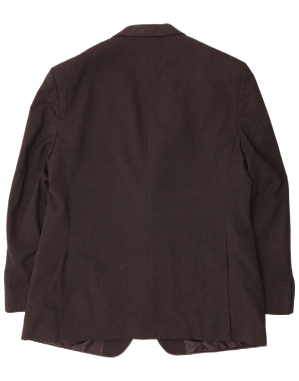 Jachetă pentru bărbați Marks & Spencer cu 2 nasturi, UK 44 XL, poliester gri