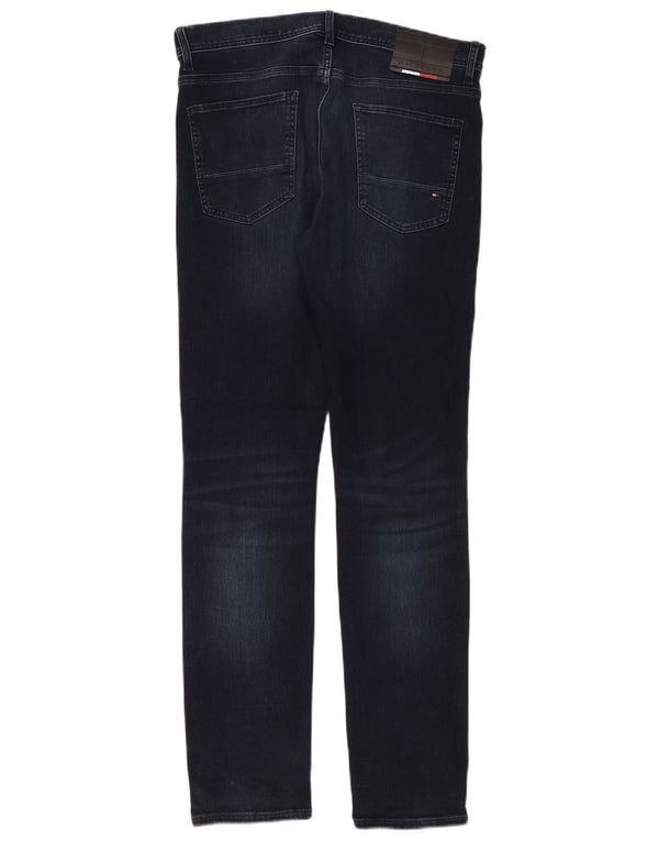 Blugi pentru bărbați Tommy Hilfiger Bleecker Slim W32 L32 Bumbac bleumarin