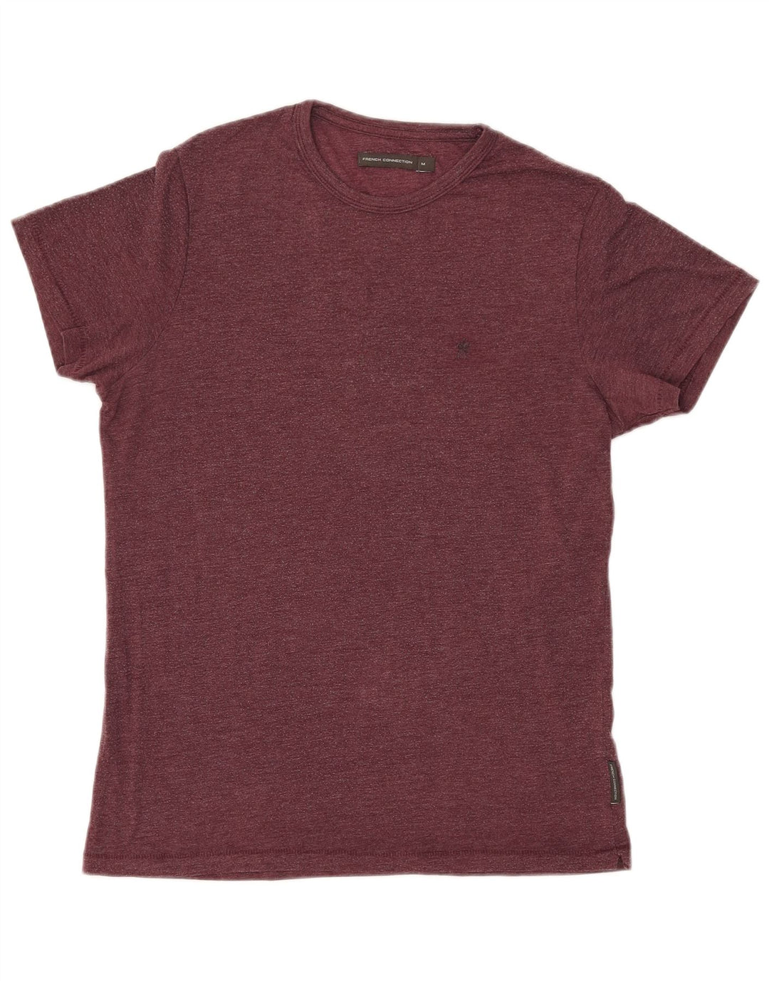 FRENCH CONNECTION Tricou pentru bărbați Top Medium Burgundy Bumbac