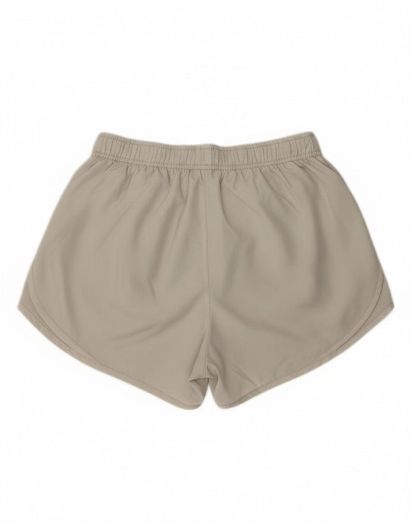 Pantaloni scurți sport Nike Dri Fit pentru femei UK 10 Small Gri