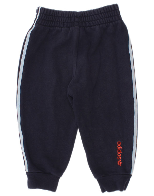 Adidas Baby Boys Joggers Pantaloni Trening 12-18 Luni Bumbac Bleumarin