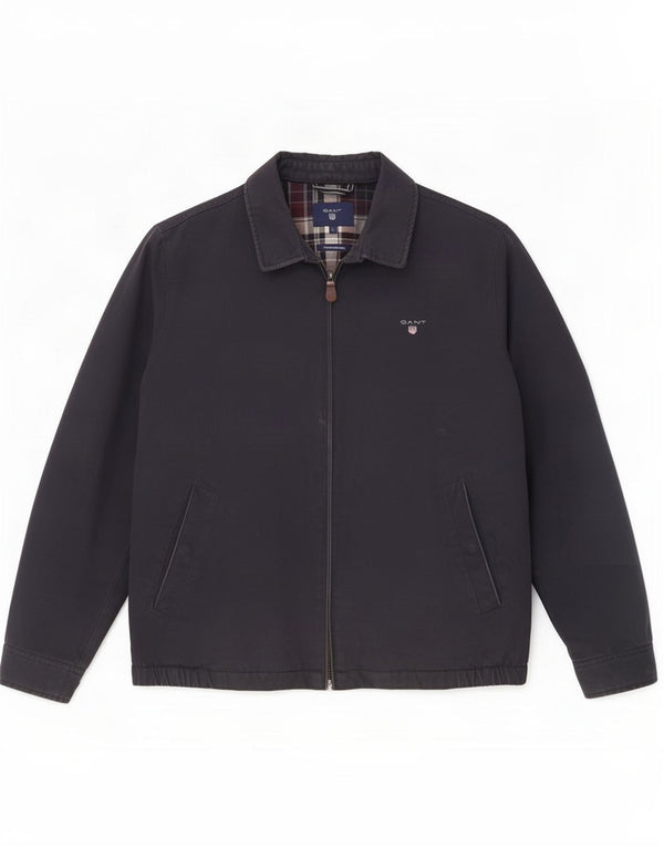 Gant Bomber Jacket pentru bărbați UK 40 mare bumbac bleumarin
