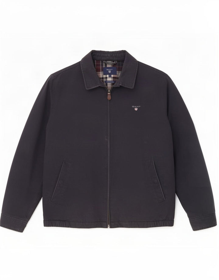 Gant Bomber Jacket pentru bărbați UK 40 mare bumbac bleumarin