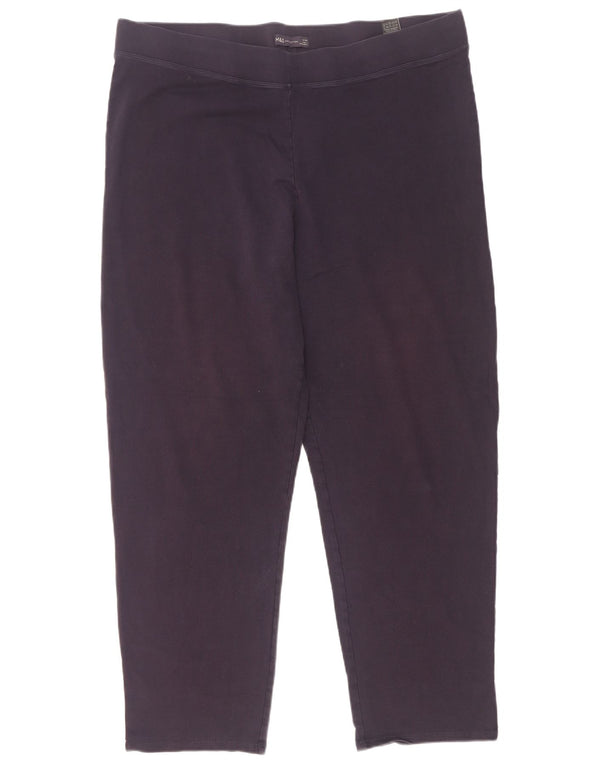 Leggings pentru femei Marks & Spencer UK 22 3XL Bumbac bleumarin