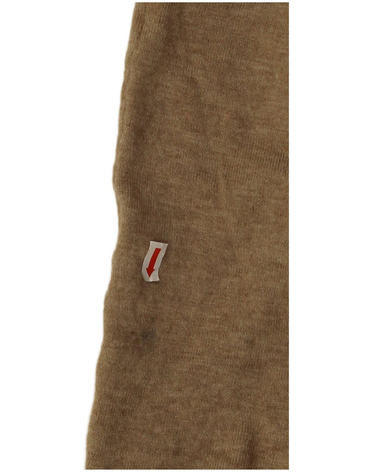 Pulover cardigan pentru femei Zara UK 14 Medium Bej