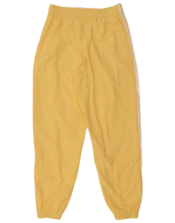 Pantaloni de trening cu grafic pentru femei Adidas Pantaloni de jogging UK 12 Galben mediu