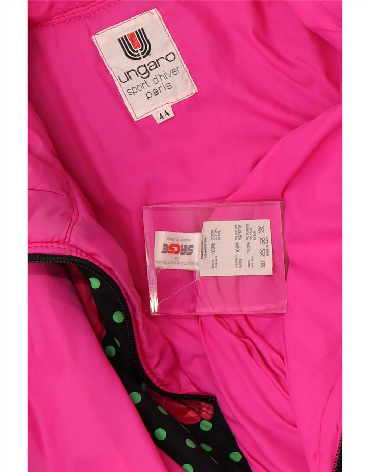 Salopetă de schi pentru femei Ungaro IT 44 Medium Black Floral Bumbac