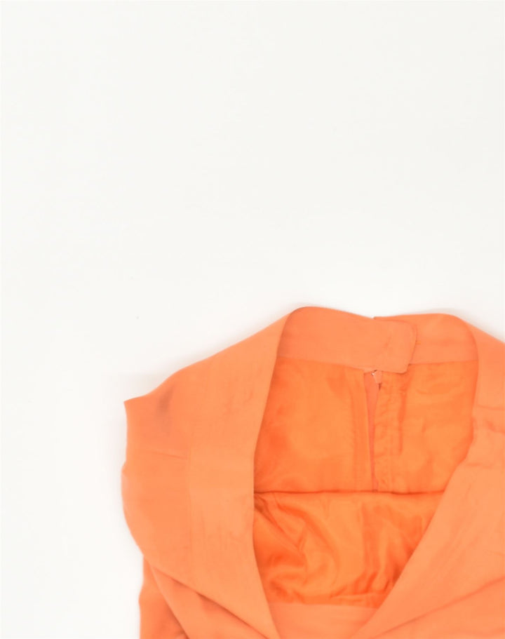 VINTAGE Womens Pencil Skirt W30 Medium Orange Vintage Vintage and Second-Hand Vintage from Messina Hembry 