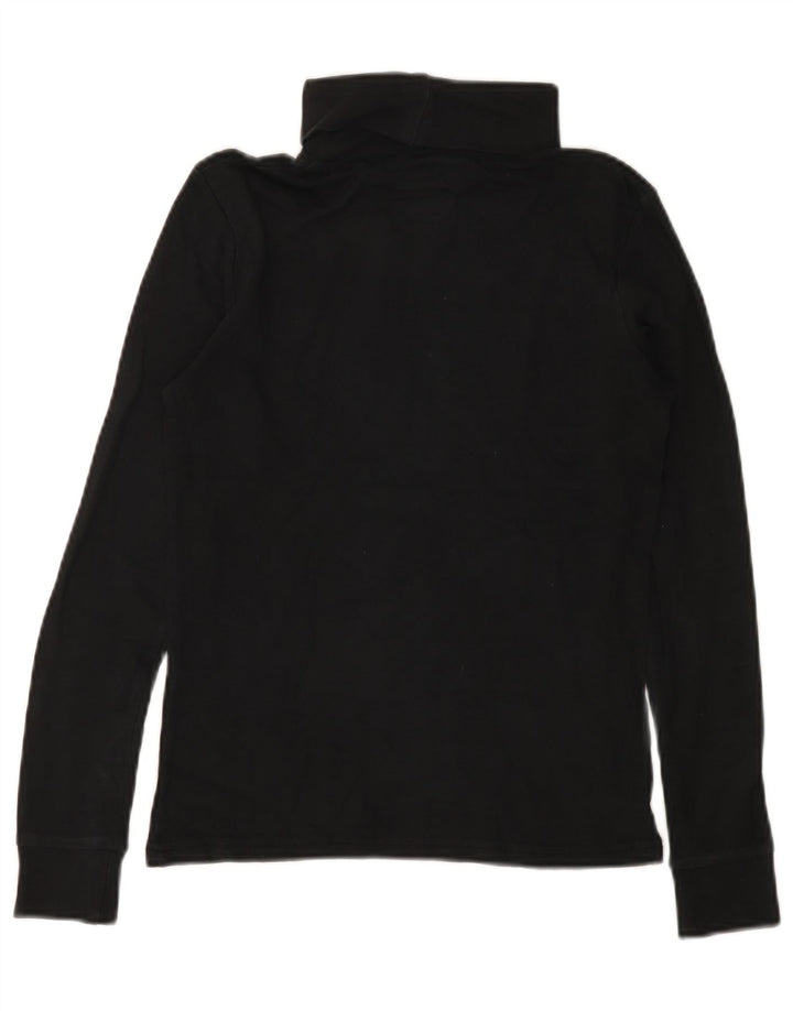 Mountain Warehouse Top pentru femei cu gât rulat cu mânecă lungă UK 8 Small Black