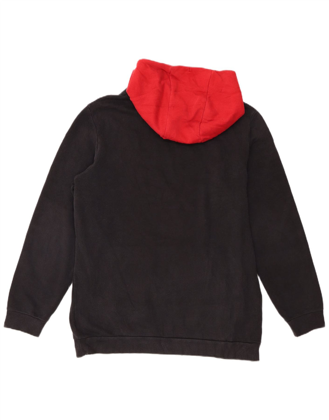 Jumper Jordan pentru bărbați cu glugă grafică, mare, negru, bumbac bloc de culoare