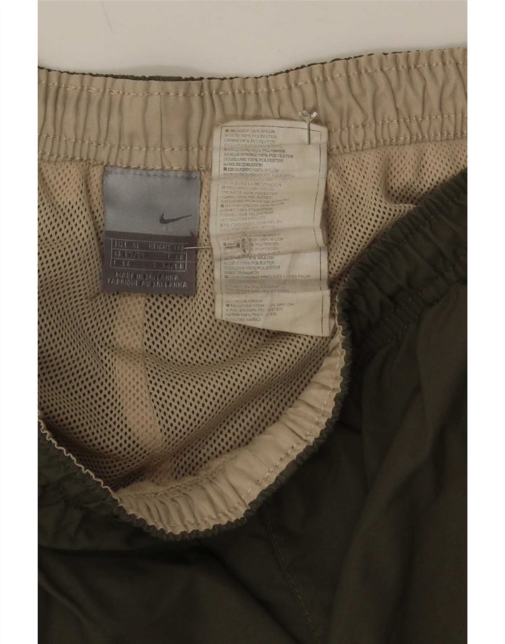 Pantaloni de trening Capri pentru bărbați Nike XL, verde, poliester