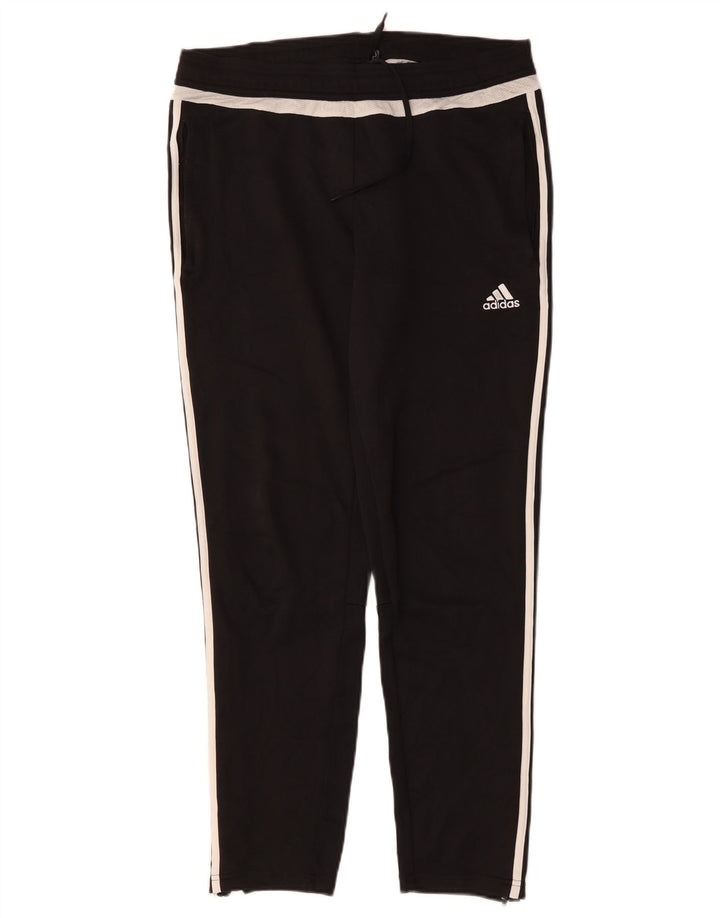 Pantaloni de trening Climacool ADIDAS pentru femei Marea Britanie 16/18 Poliester negru mare