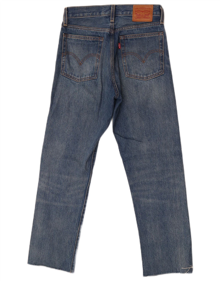 Blugi drepti pentru femei Levi's W24 L26 Bumbac albastru