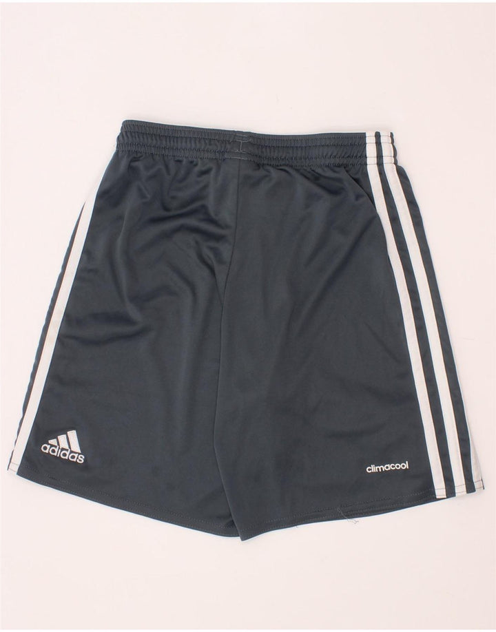 Pantaloni scurți sport Manchester United ADIDAS pentru băieți 9-10 ani poliester gri