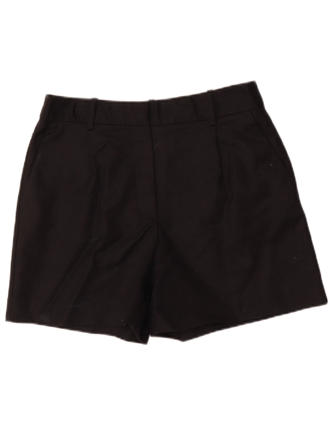 Pantaloni scurți chino pegged pentru femei Zara Medium W28 bumbac negru