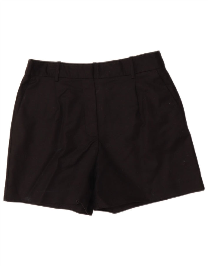 Pantaloni scurți chino pegged pentru femei Zara Medium W28 bumbac negru