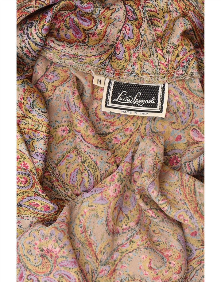 Bluză cămașă pentru femei Luisa Spagnoli UK 14 Medium Multicolor Paisley