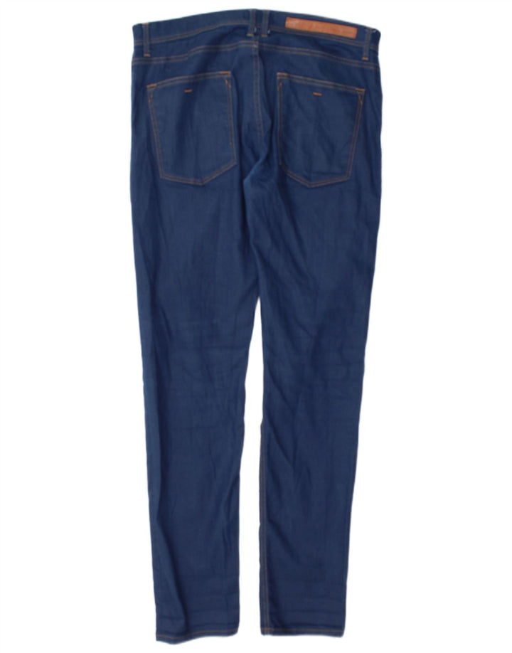 Blugi slim pentru bărbați Zara EU 46 XL W36 L34 Albastru