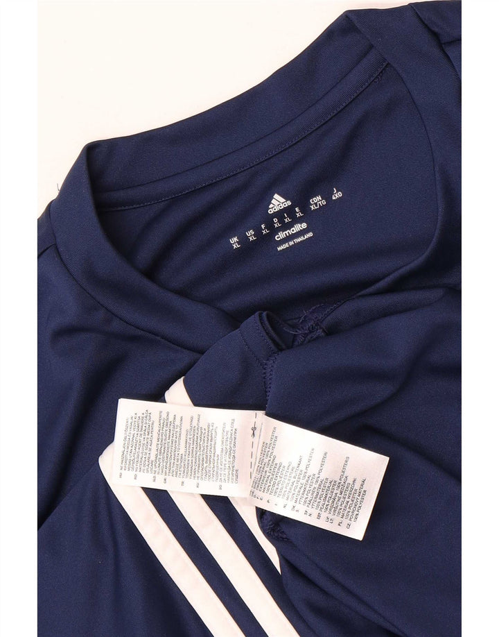 Tricou Adidas Climalite pentru bărbați Top XL Bleumarin Poliester