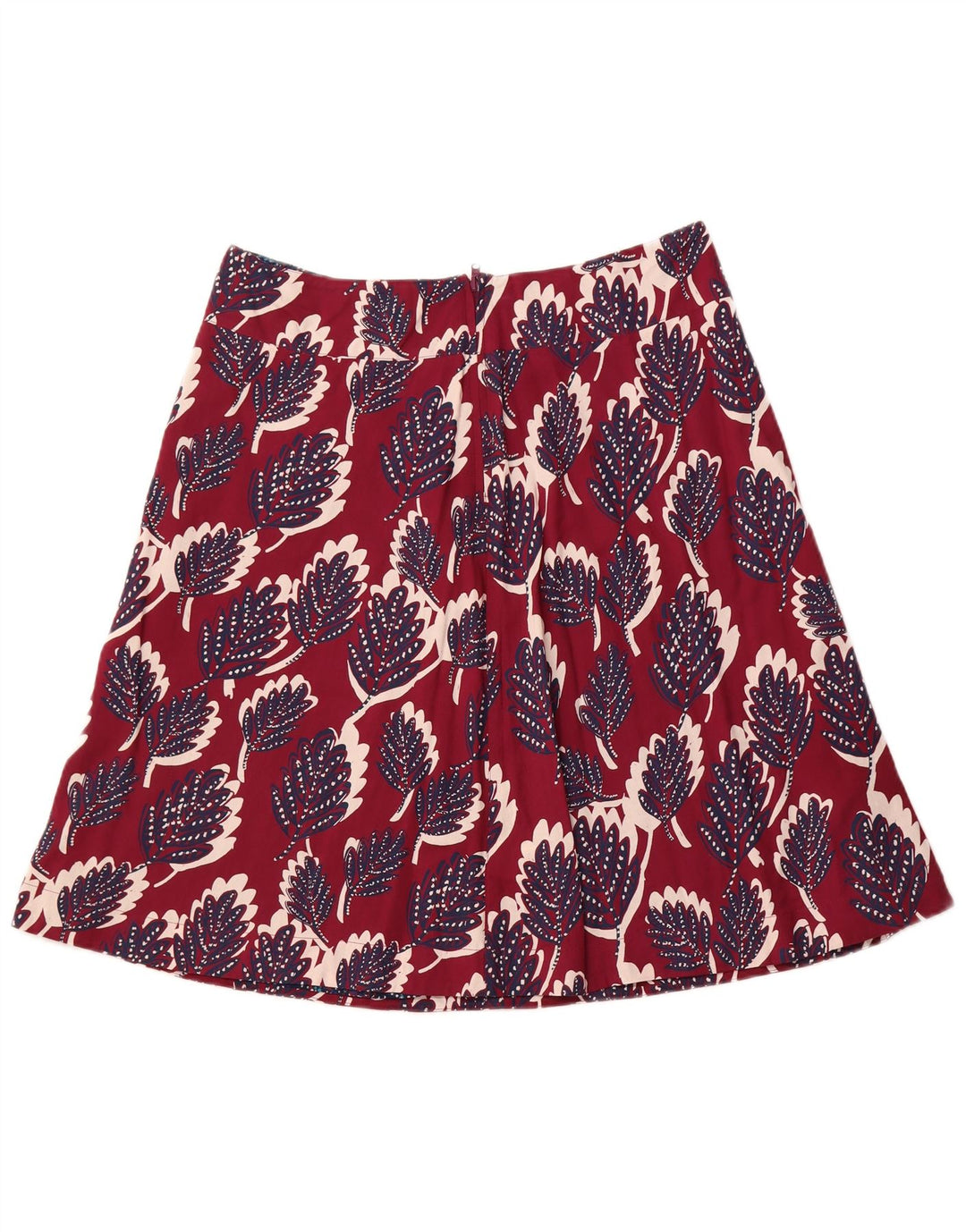 WHITE STUFF Fusta în formă de A pentru femei UK 14 Large W34 Pink Floral Viscose