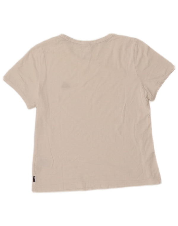 Tricou Adidas pentru femei Top UK 14 Medium White Bumbac