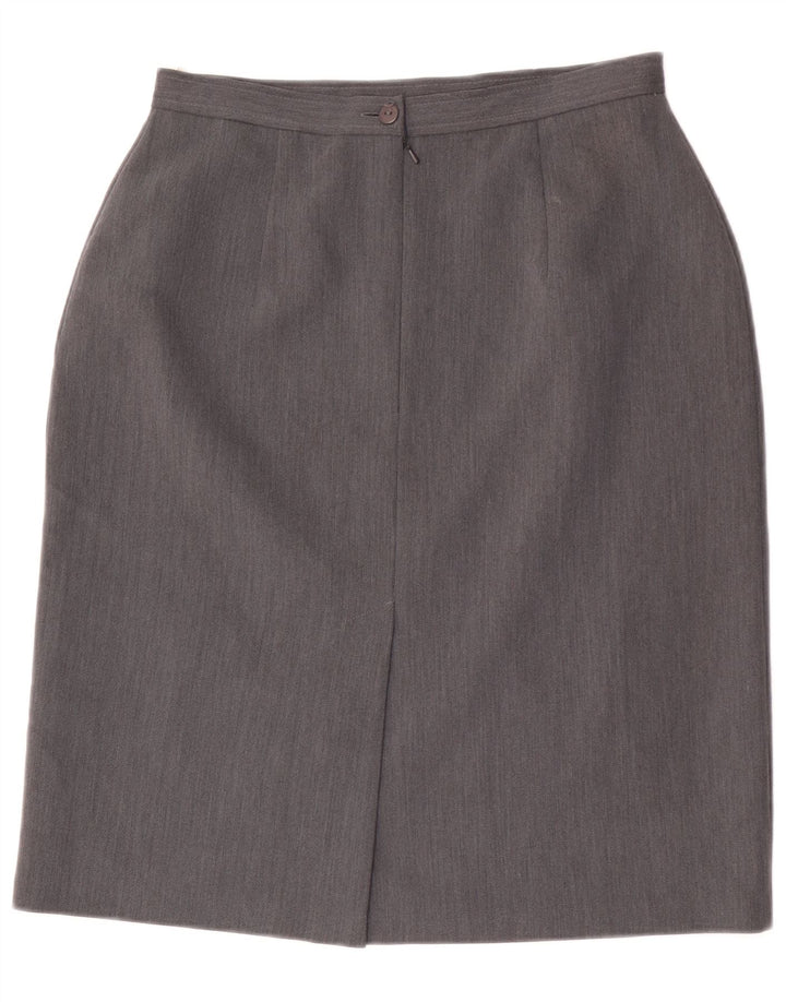 Fusta dreaptă pentru femei St. Bernard UK 14 Medium W28 Poliester gri