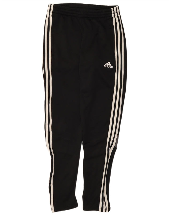 Pantaloni de trening Climalite ADIDAS pentru bărbați, negru, poliester color bloc