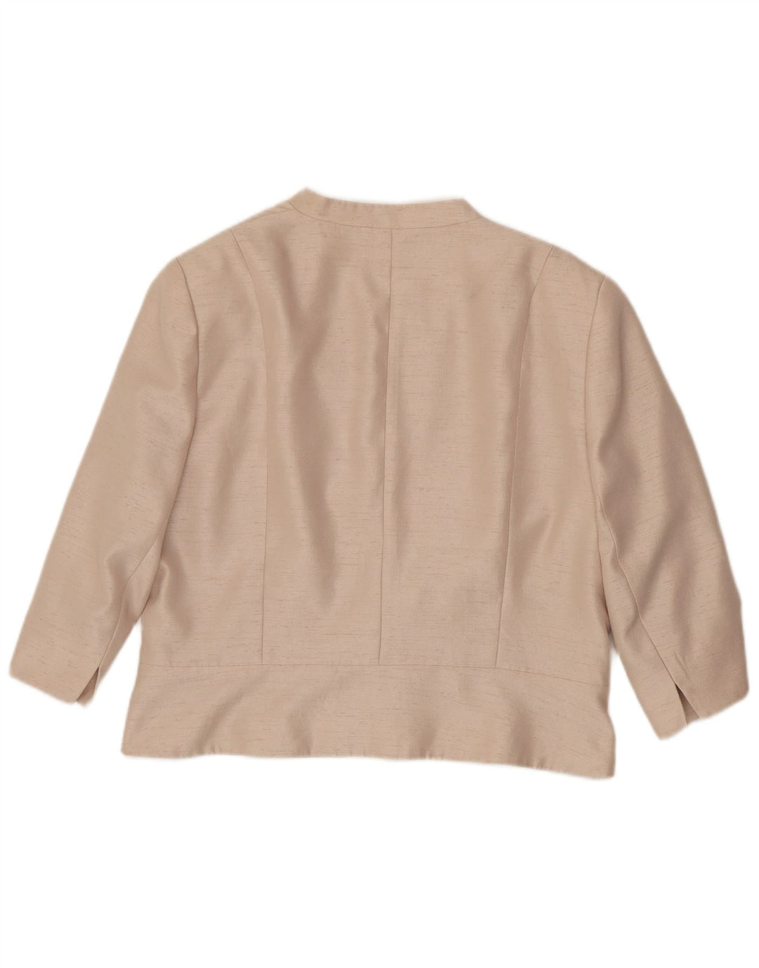 JAQUES VERT Jachetă pentru femei cu mâneci 3/4 deschise, UK 22 3XL, poliester roz