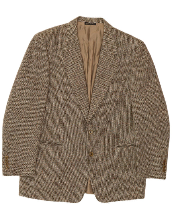 Pal Zileri Jachetă pentru bărbați cu 2 nasturi IT 54 2XL Gri Lambswool